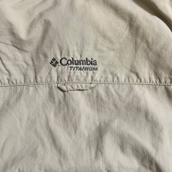 Columbia Shirt Mens Large Titanium Fishing Long Sleeve Beige - Picture 5 of 9